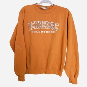 vintage university of tennessee volunteers orange sweatshirt